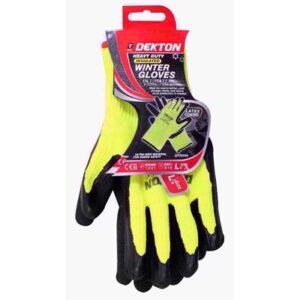 DEKTON GLOVES INSULATED H/DUTY LARGE PK12