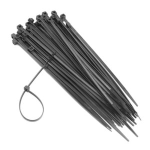 DEKTON CABLE TIES BLACK 250PCS 2.5MMX150MM