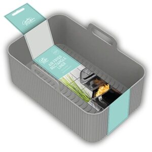 COOKE & MILLER Air Fryer Silicone Liner  Rectangle 20 x 12 x 7cm
