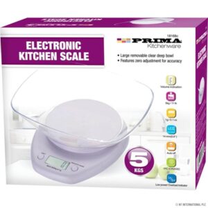 PRIMA 5KG KITCHEN SCALE ELECTRONIC