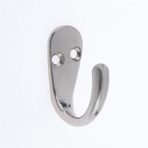 Homepride Online-Basic Single Robe Hook - Satin Nickel