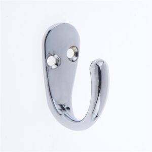 Homepride Online-Basic Single Robe Hook - Chrome