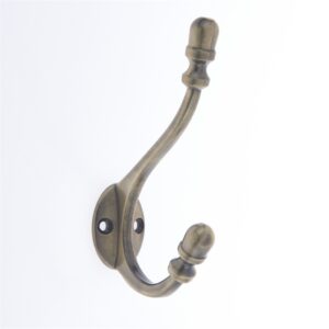 Homepride Online-Antique Deco Hook - Antique brass