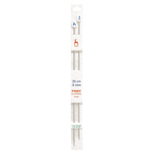 Homepride Online-Single-Ended Knitting Pins - 25cm x 3.00mm