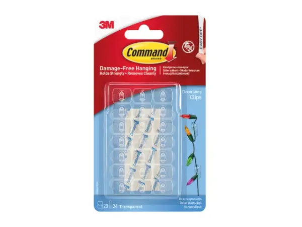 Homepride Online-3M COMMAND DECORATING CLIPS 20 - 24