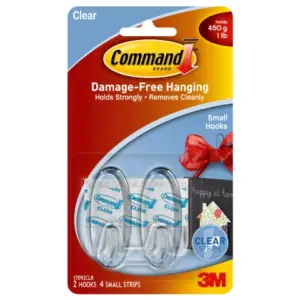 Homepride Online-3M COMMAND HOOKS 450g SMALL HOOKS