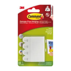 Homepride Online-3M COMMAND 1.8 kg SMALL PITCURE HANGING STRIPS