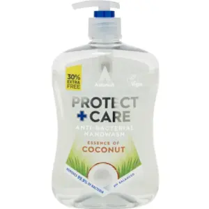 Homepride Online-Astonish Protect + Care Anti-Bacterial Handwash 600ml - Coconut