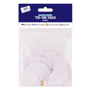 Homepride Online-JUST STAATIONERY 100 PRE - STRUNG TIE - ON TAGS