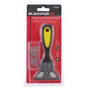 Homepride Online-BLACKSPUR HEAVY DUTY PAINT SCRAPER 3 SPARE BLADES
