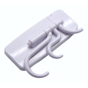 Homepride Online-AMTECH SELF-ADHESIVE HANGING HOOKS WITH SWIVEL ARMS