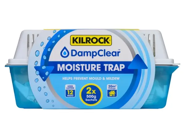 Homepride Online-KILROCK DAMP CLEAR MOISTURE TRAP LONG LASTING 12 WEEKS 2 × 500g SACHETS