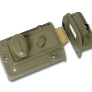 Homepride Online-Sterling standard nightlatch green 6 pin cylinder