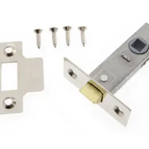 Homepride Online-STERLING TUBULAR MORTICE LOCK 75mm nickel plated finish