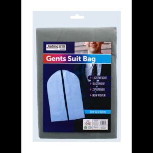 Homepride Online-RYSONS GENTS SUIT BAG GREY LIGHTWEIGHT DUSTPROOF 60X100cm