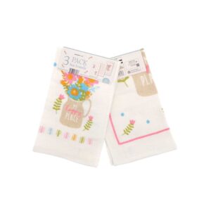 Homepride Online-country club 3 pack tea towels 100% cotton