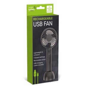 Homepride Online-Bright and Homely Rechargeable USB Fan