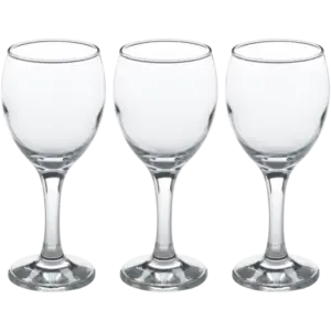 Homepride Online-LAV 3 EMPIRE WINE GLASSES 245cc