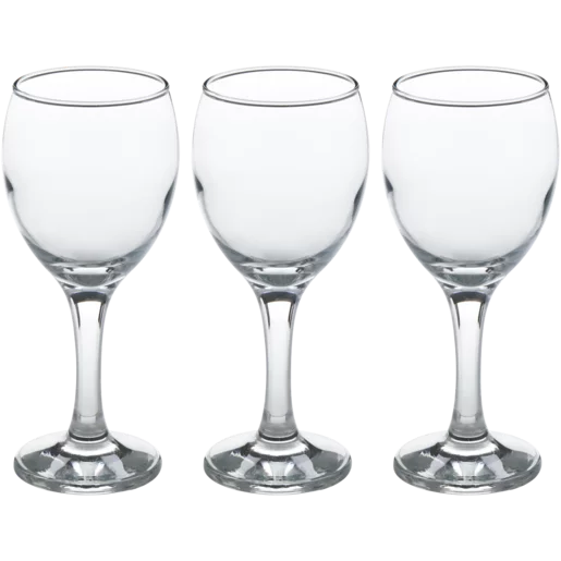 Homepride Online-LAV 3 EMPIRE WINE GLASSES 245cc