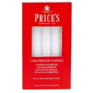 Homepride Online-Prices 5 household candled