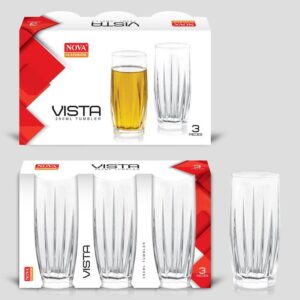 Homepride Online-Nova glassware vista 280 ml 3 pieces