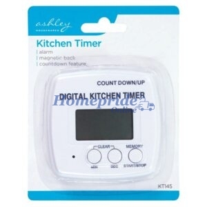 Homepride Online-ASHLEY HOUSEWARES DIGITAL KITCHEN TIMER KT145